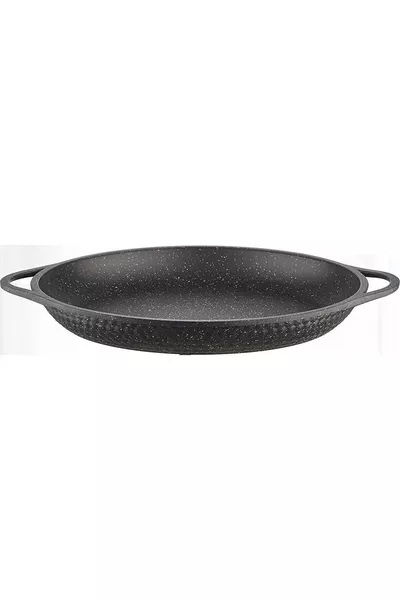 Granit Döküm Gözleme Saç Kavurma Tavası  Cm