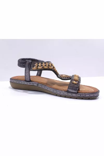  Beaded Sandals ( the fit is 1 size smaller )