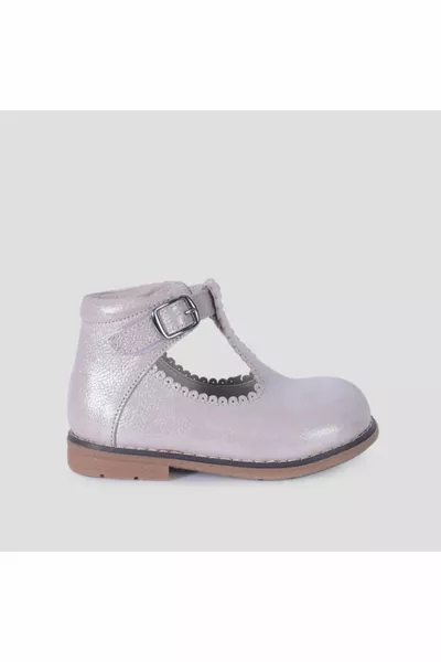 Velcro Pelle Dore Primo Passo