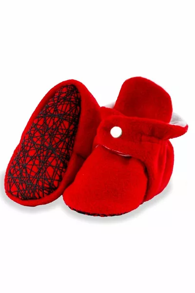 Нескользящая подошва Nalish, ботильоны First Step Home, детские пинетки на подкладке из органического хлопка