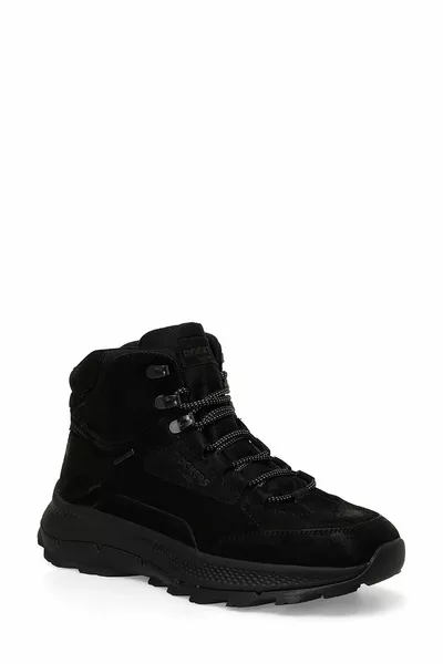  4PR BLACK MEN'S BOOTS