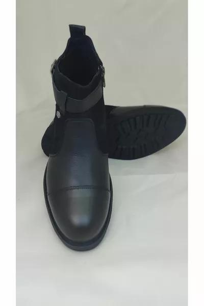 КОЖАНЫЕ САПОГИ