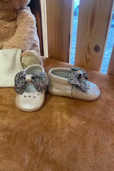 Bobby Somon Doğal Deri Bebek Makosen