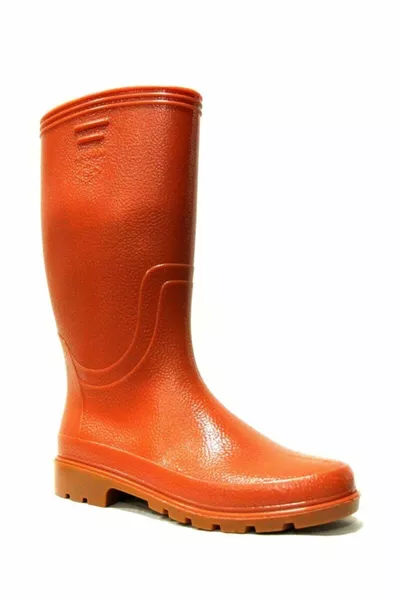 Tan bruine crêpe rubberen laarzen