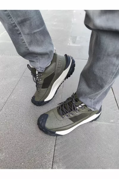 مينثان كاكي أحذية رجالية خارجية