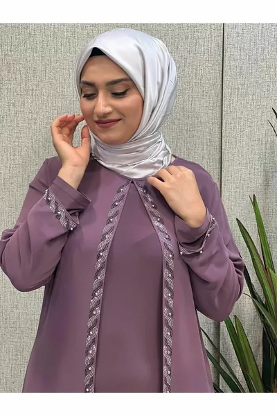 Pearl Stone Evening Dress