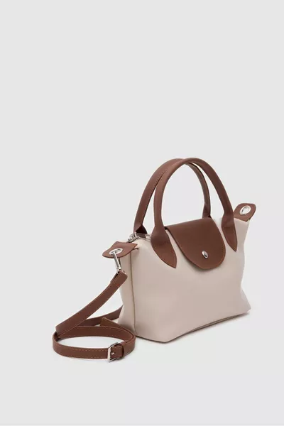 Tijger Kleine Beige Schoudertas