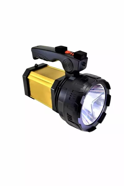 L Injector W Led Rechargeable Flashlight Sauce And Long Range Powerbank Usb Output + Side Lighting