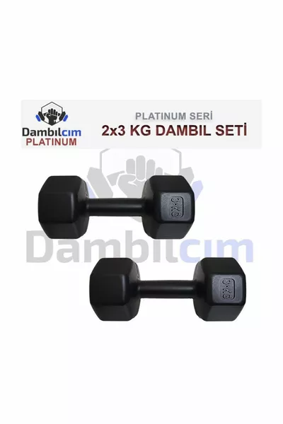 Hantelset 3 kg x 2 Stück