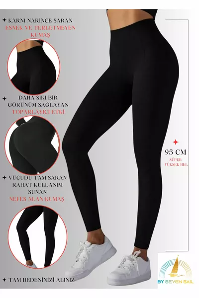 Женские черные колготки с завышенной талией Высококачественные спортивные леггинсы и леггинсы для повседневного использования