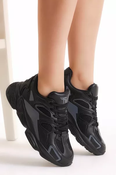 Унисекс черни маратонки 