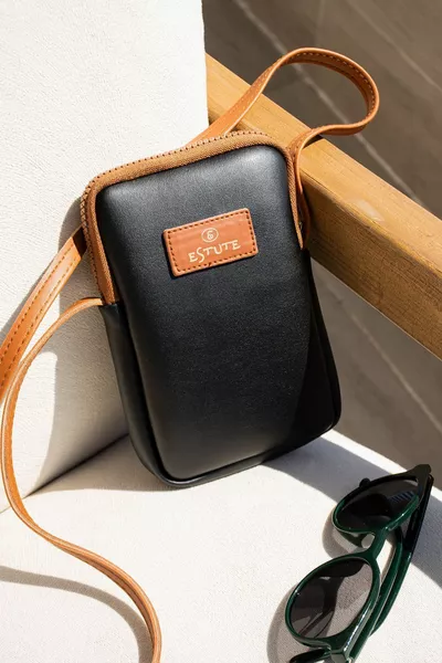 Paquet unisexe de 2 supports de téléphone Sac à bandoulière réglable