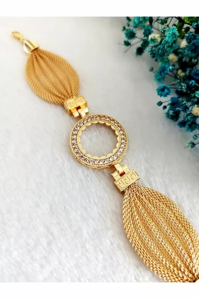 سوار ربع ، سوار ربع ذهبي يرتديه الأوراق