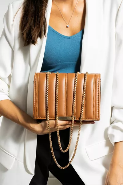 كتف مغناطيسي وحقيبة يد مع حزام سلسلة