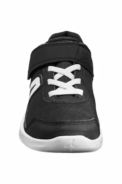 Çocuk Siyah Cırt Cırtlı Spor Ayakkabı Pw 