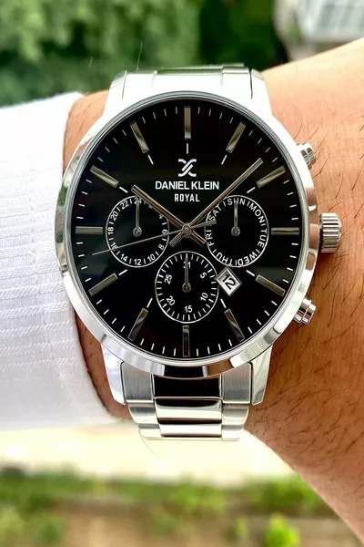 الفولاذ المقاوم للصدأ الفرقة ساعة اليد للرجال + 3 ATM للماء 2 سنة الضمان