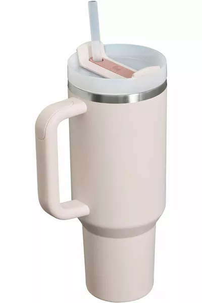 Quencher .0 FlowState Tasse isolée sous vide en acier inoxydable  oz 1, Lt Quartz rose 2.0