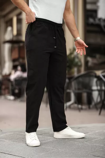 Pantaloni estivi in lino da uomo