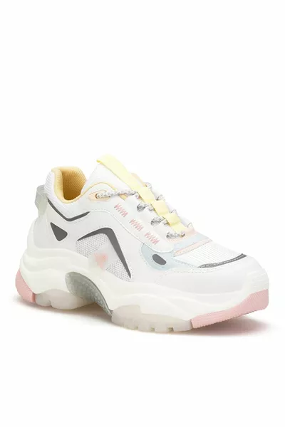 Ds Linda White Dames Sneakers