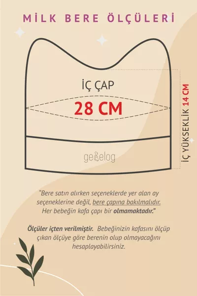 طقم قبعة صغيرة ممشطة من القطن المكتوب بالحليب من 3 قطع