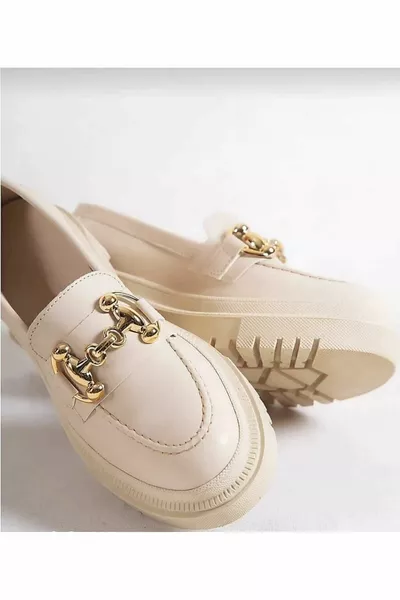Women's Chain Detailed Loafer Shoes