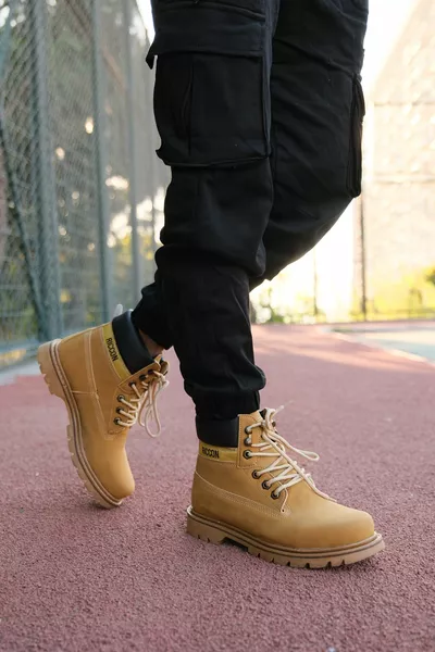 Nubuck أحذية الجمل الرجالية 