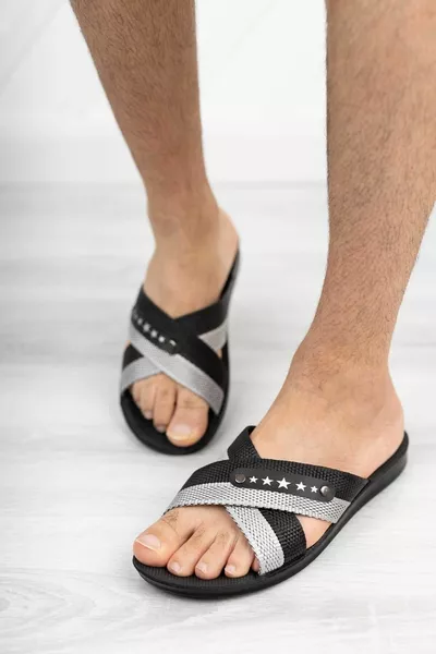 Pantofole casual da uomo nere pantofole da bagno da bagno pantofole da bagno pantofole leggere antiodore