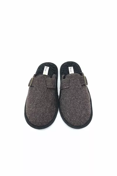 Rodin Brown Pantofole da casa da uomo