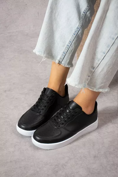 zwarte Unisex Air Sneakers