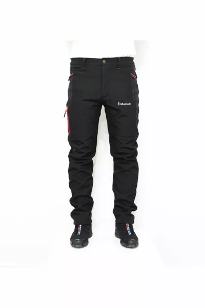 Уличные зимние мужские брюки софтшелл