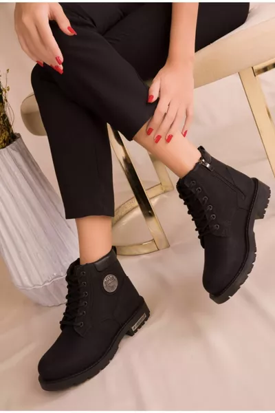 Зимние меховые сапоги унисекс