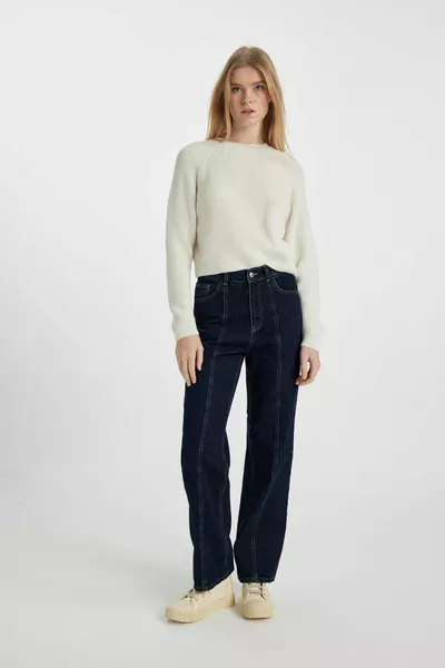 Coool العادية صالح طاقم الرقبة الأساسية متماسكة سترة wn