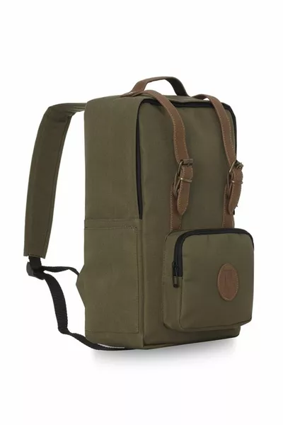 Раница в цвят каки Bks