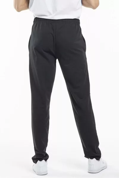 Oteks Thin Cotton Men's Sweatpants  Black