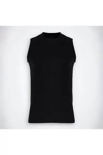 قميص رجالي Ribana بدون ياقة وبدون أكمام ٪ قطن - أناقة وراحة متعددة الاستخدامات