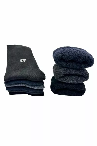 جوارب مناشف رجالية شتوية ماصة للحرارة حرارية 6 أزواج