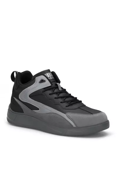 Schwarze Rauchgraue Herrensneaker