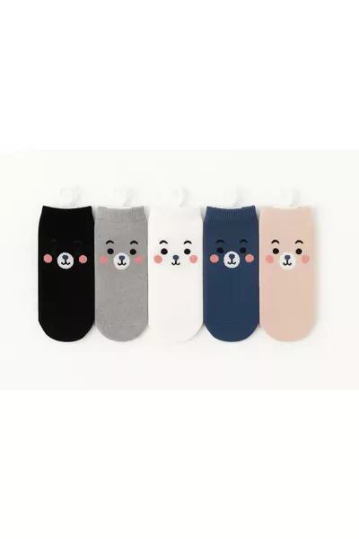Stylish and Comfortable Summer Socks, Pack of 5