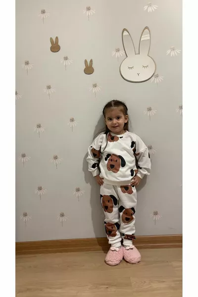 Dog Pattern Children's Set Aaaaaaaaaamevsimlik