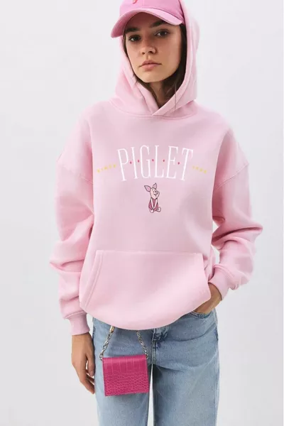 Dames Piglet Roze Sweatshirt