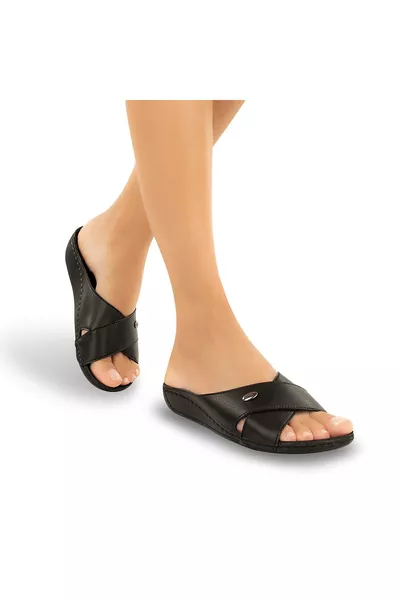 Orthopedix Cyrus Anatomische Hielspoor Gel Ondersteunde Vier Seizoenen Dames Slippers 