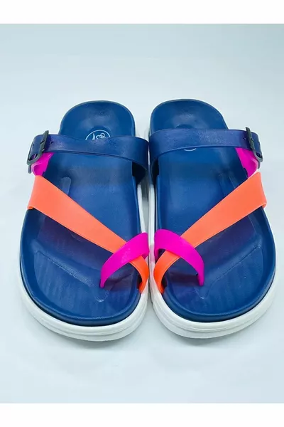 Tongs pour femme avec semelle antidérapante, colorées, flexibles et confortables, pour la plage, la piscine, la mer, la maison et le jardin