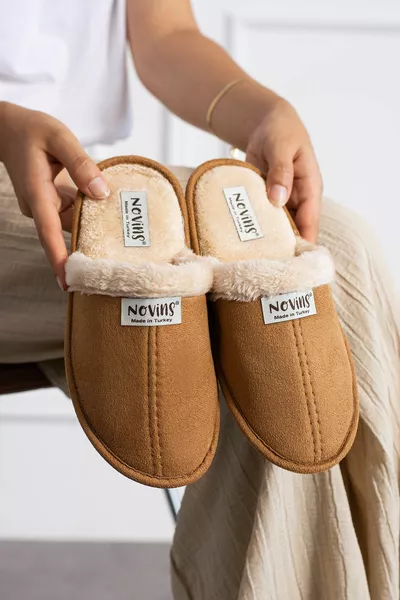 Unisex Soft-Soled Fluffy Warm-Lined Home and Garden Bridal Bundle Slippers
