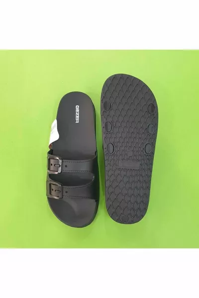 Tongs pour femme en plastique doux, semelle anatomique noire, extra légères, pour piscine, mer, plage, maison et rue, EVA