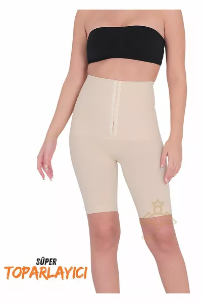 Corset Sculptant Sans Couture avec Fermeture à Agrafes pour le Ventre, les Hanches et les Jambes, Prévention du Relâchement