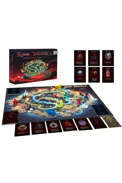 Viaggio Antico - Gioco da Tavolo Divertente a Tema Il Signore degli Anelli, Gioco di Festa per Famiglie STRATEGIA-INTELLETTO