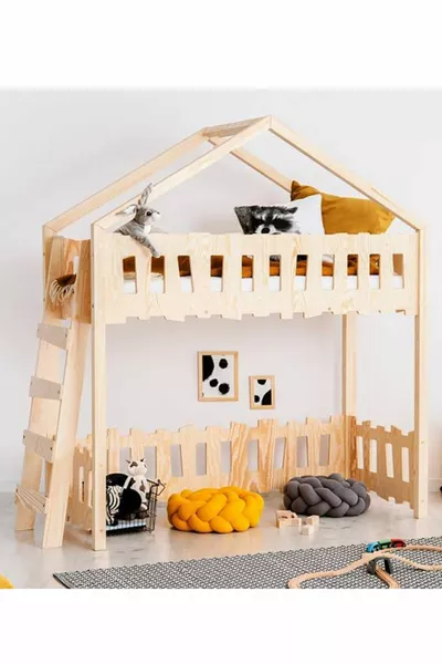 Markaawm Montessori Ranza Oyun Alanlı Ranza Çocuk Yatak Play