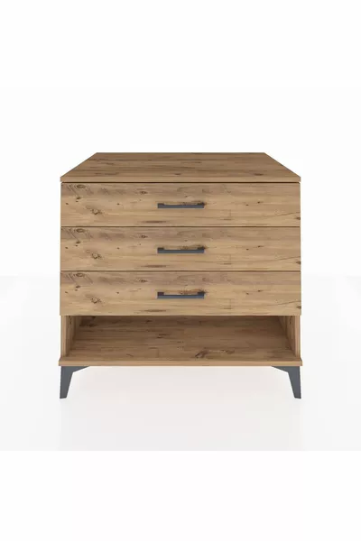 Kronos Dresser 3-Drawer Pine-Pine