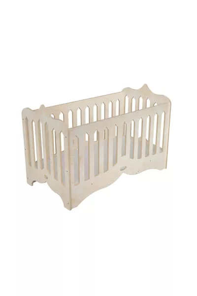 -سرير أطفال قوطي، قابل للتلوين، عضوي، قابل للتجميع، محمول، منتج مخصص