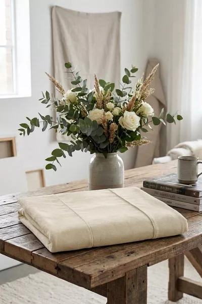 Чехол для изголовья, Чехол для кровати Lavinya, кремовый